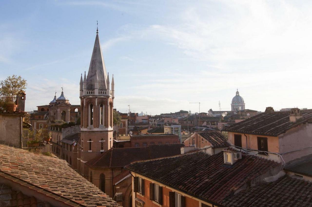 Amazing Panoramic Artist'S Loft Spanish Steps Рим Экстерьер фото