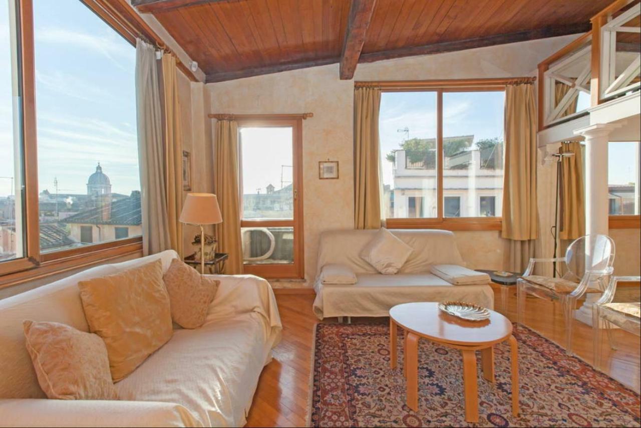 Amazing Panoramic Artist'S Loft Spanish Steps Рим Экстерьер фото